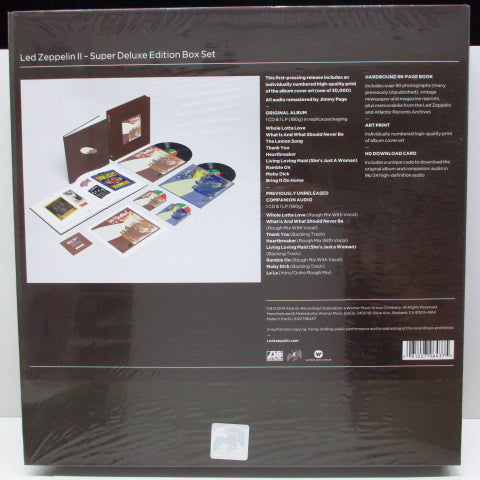 LED ZEPPELIN (レッド・ツェッペリン)  - Led Zeppelin 2 Super Deluxe Box Set (EU Ltd.2xLP,2xCD,Booklet)