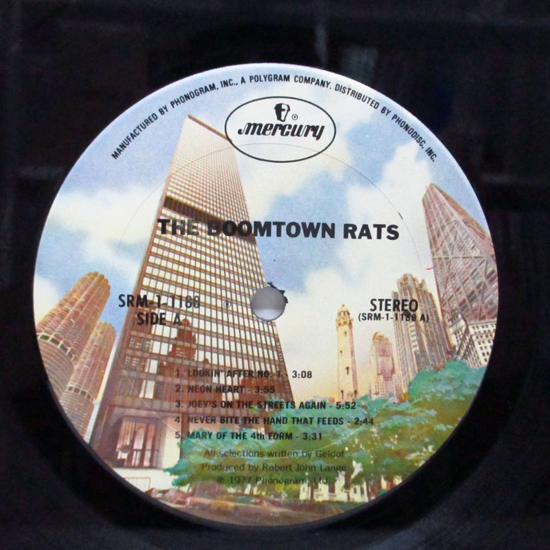 BOOMTOWN RATS, THE (ザ・ブームタウン・ラッツ)  - S.T. (US Orig.LP+Insert)