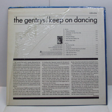 GENTRYS (ジェントリーズ) - Keep On Dancing (US Orig.Stereo LP)