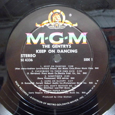 GENTRYS (ジェントリーズ) - Keep On Dancing (US Orig.Stereo LP)