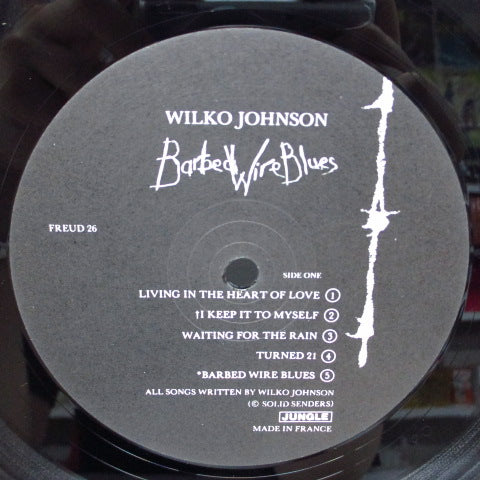 WILKO JOHNSON (ウィルコ・ジョンソン) - Barbed Wire Blues（UK オリジナル LP)