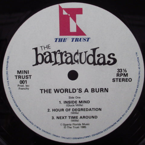 BARRACUDAS, THE - The World's A Burn (UK Orig.LP)