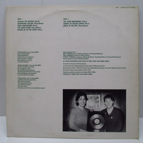 ALTERNATIVE TV - Vibing Up The Senile Man Part One (UK Orig.LP)