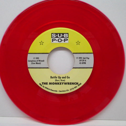 MONKEYWRENCH, THE - Bottle Up And Go +2 (US Ltd.Red Vinyl 7")