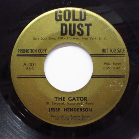 JESSE HENDERSON - The Gator / What Happened