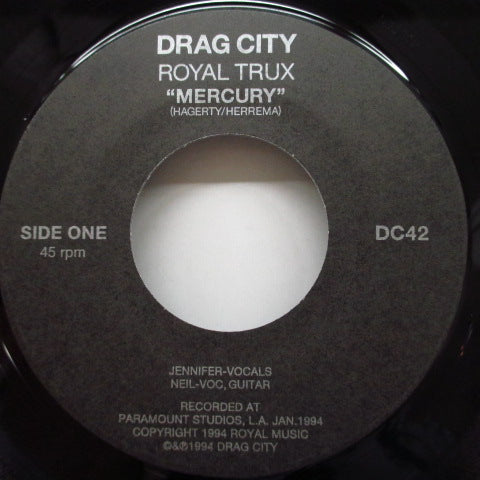 ROYAL TRUX - Mercury (US Orig.7")