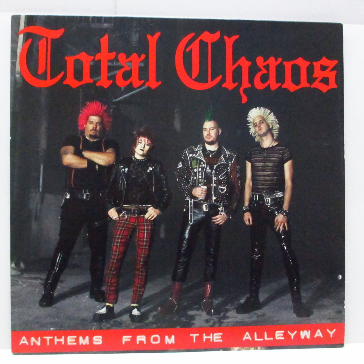 TOTAL CHAOS (トータル・カオス)  - Anthems From The Alleyway (US Orig.LP+Insert)