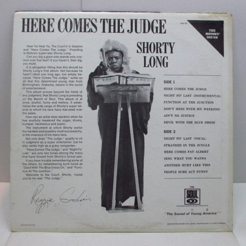 SHORTY LONG - Here Comes The Judge (US Orig.Stereo LP)