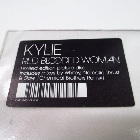 KYLIE MINOGUE (カイリー・ミノーグ) - Red Blooded Woman +2 (UK 限定ピクチャー 12")