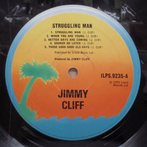 JIMMY CLIFF (ジミー・クリフ)  - Struggling Man (UK 2ndプレス LP)