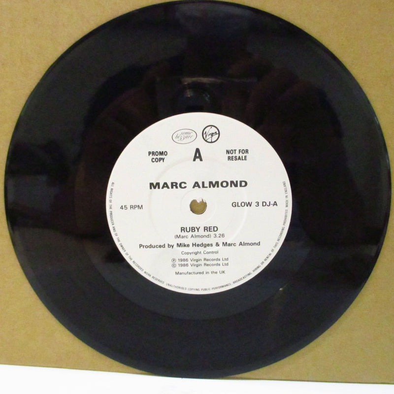 MARC ALMOND WITH THE WILLING SINNERS (マーク・アーモンド)  - Ruby Red (UK Promo.7")