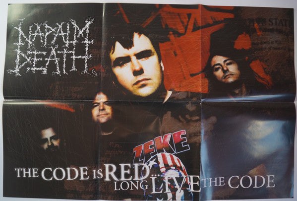 NAPALM DEATH (ナパーム・デス)  - The Code Is Red... Long Live The Code (German 1,000 Ltd.Numbered LP「廃盤 New」)