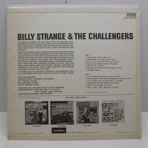 BILLY STRANGE & THE CHALLENGERS - Billy Strange & The Challengers (UK:Orig.STEREO)