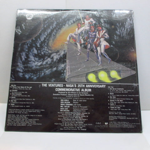 VENTURES (ベンチャーズ) - Nasa 25th Anniversary (US '84 Limited Press Clear Vinyl  LP/Seald)