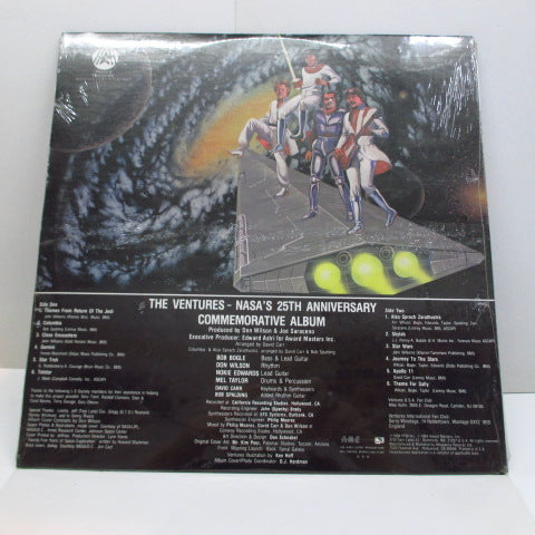 VENTURES - Nasa 25th Anniversary (US '84 Limited Press Clear Vinyl  LP/Seald)