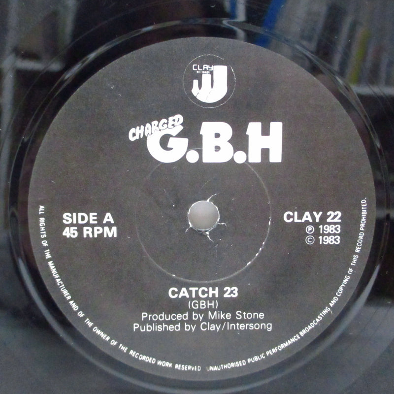 charged G.B.H (チャージド G.B.H)  - Catch 23 / Hellhole (UK Orig.7")