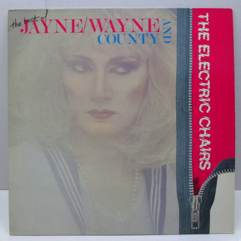 WAYNE /JAYNE COUNTY & The Electric Chairs - The Best Of... (UK Orig.Ltd.Pink VInyl LP)
