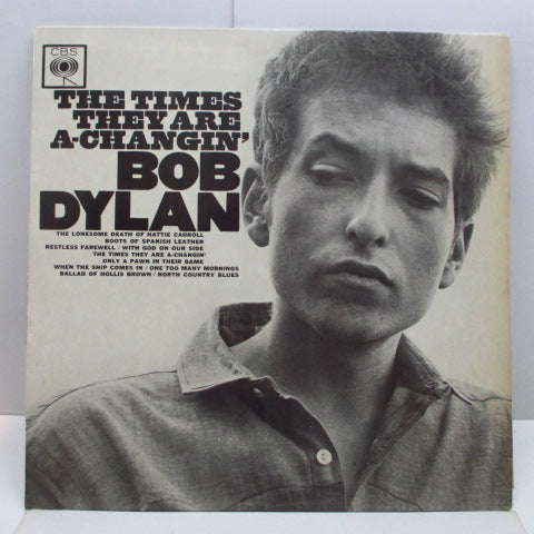 BOB DYLAN - The Times They Are A-Changin' (UK Orig.Mono LP/CFS)
