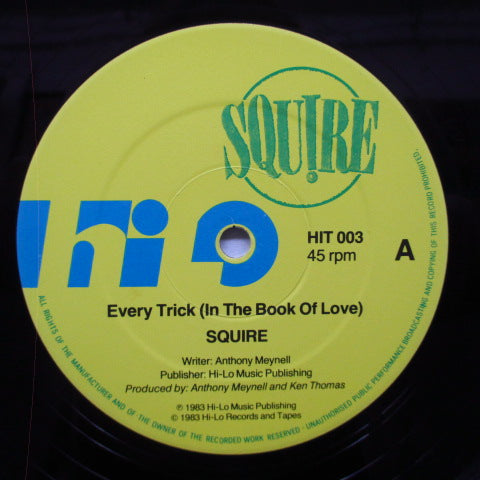 SQUIRE, THE (スクワイヤー) - Every Trick - In The Book Of Love (UK Orig.12")