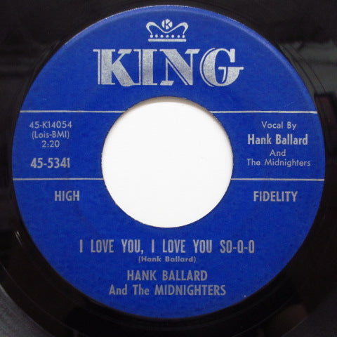 HANK BALLARD & THE MIDNIGHTERS - Finger Poppin' Time b/w I Love You〜 (Orig)