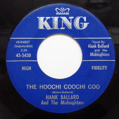 HANK BALLARD & THE MIDNIGHTERS - The Hoochi Coochi Coo