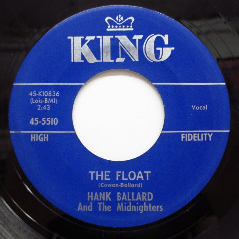HANK BALLARD & THE MIDNIGHTERS - The Float / The Switch-A-Roo (Orig)