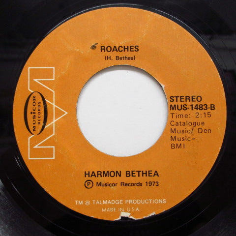 HARMON BETHEA (MASKMAN) - Roaches