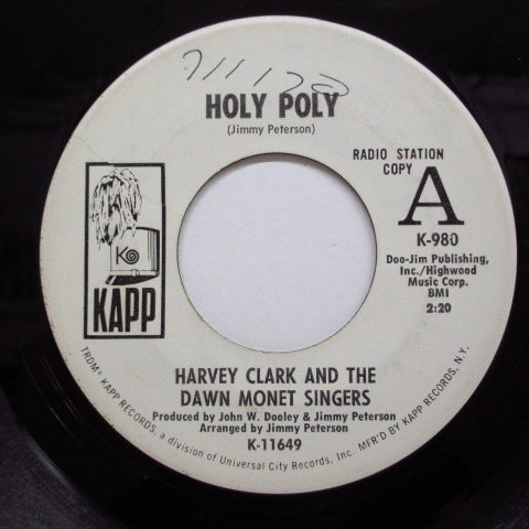 HARVEY CLARK & DAWN MONET SINGERS - Do Your Own Thing (Promo)