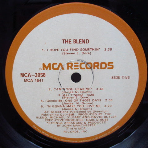 BLEND, THE (ブレンド)  - S.T. (US Orig.LP)