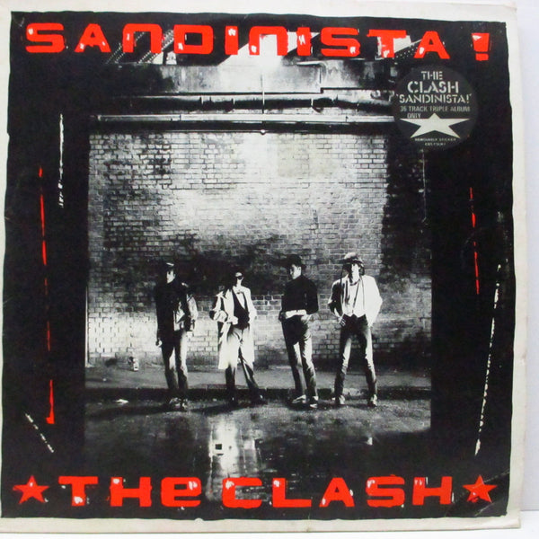 CLASH, THE (クラッシュ)  - Sandinista! (UK オリジナル 3xLP+インサート/ステッカー付ジャケ)
