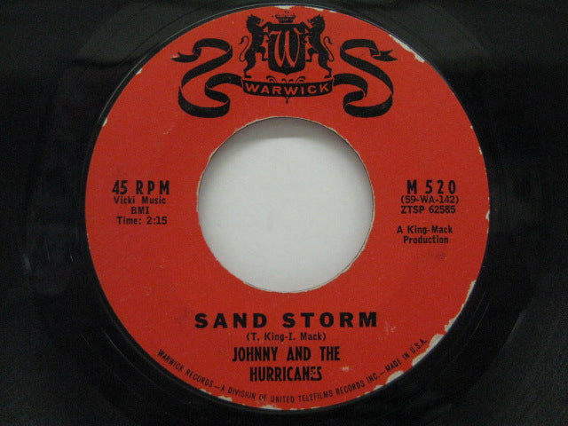 JOHNNY & THE HURRICANES - Sand Storm (2nd Press)