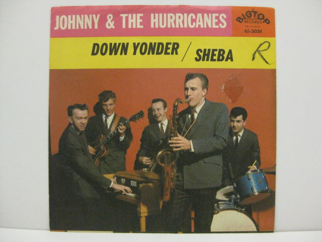 JOHNNY & THE HURRICANES - Sheba / Down Yonder (US Orig.7"+PS)