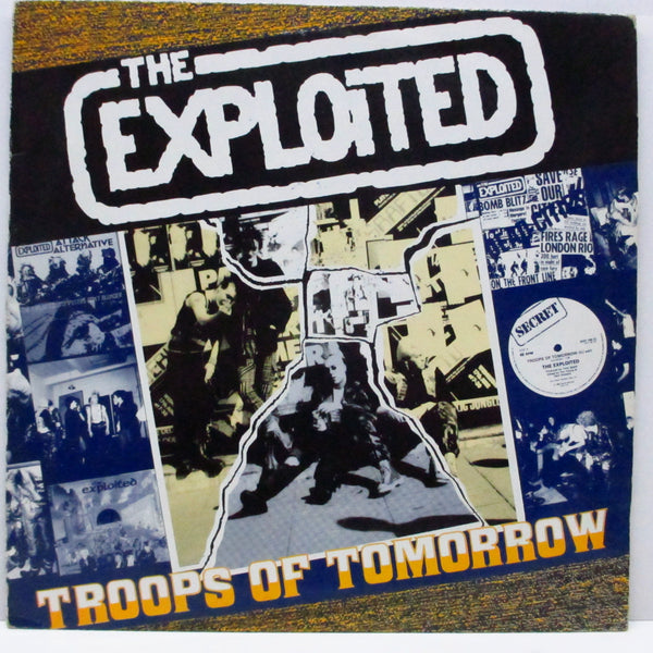 EXPLOITED, THE (エクスプロイテッド)  - Troops Of Tomorrow (UK '88 再発 LP+Collage CVR/LINK LP 066)