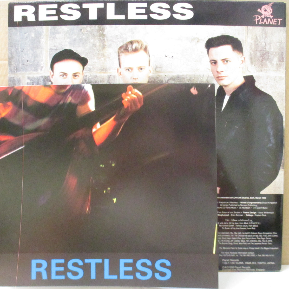 RESTLESS (レストレス) - Figure It Out (Japan Orig.LP+Poster)