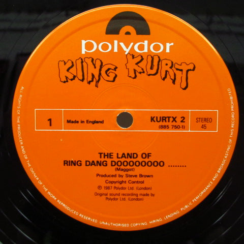 KING KURT - The Land Of Ring Dang Doo (UK Orig.12")