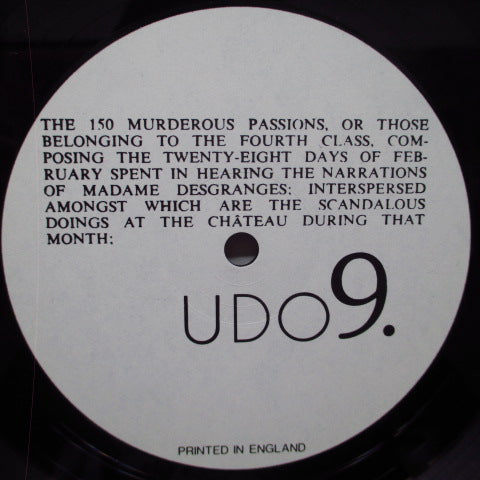 150 MURDEROUS PASSIONS - S.T. (UK Reissue LP)