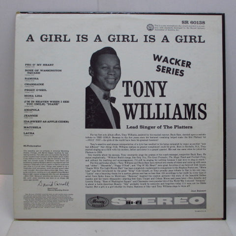 TONY WILLIAMS-A Girl Is A Girl Is A Girl (US Orig.Stereo LP)