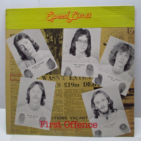 SPEED LIMIT - First Offence (UK Orig.LP)