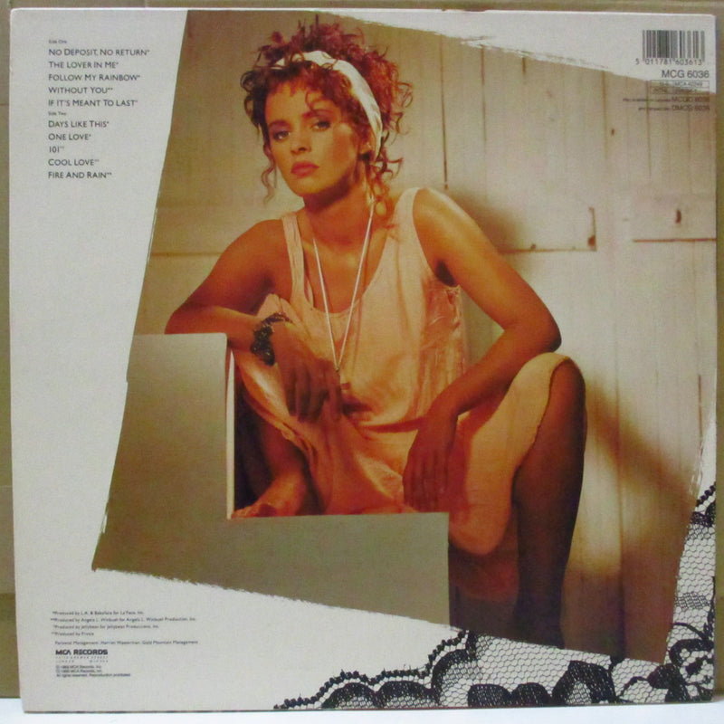 SHEENA EASTON (シーナ・イーストン) - The Lover In Me (UK オリジナル LP+インナー)