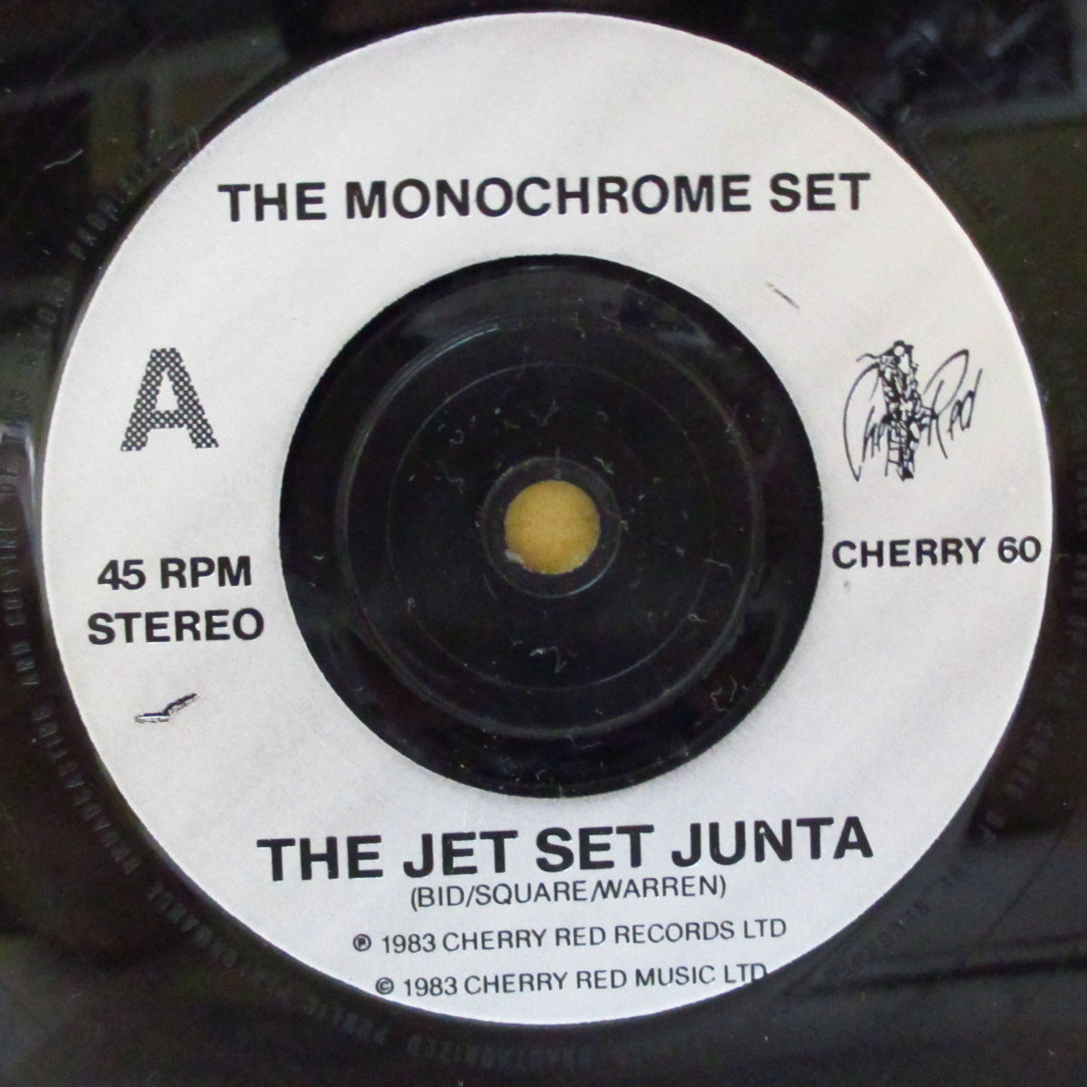 MONOCHROME SET,THE (ザ・モノクローム・セット)  - The Jet Set Junta (UK オリジナル 7"+PS)