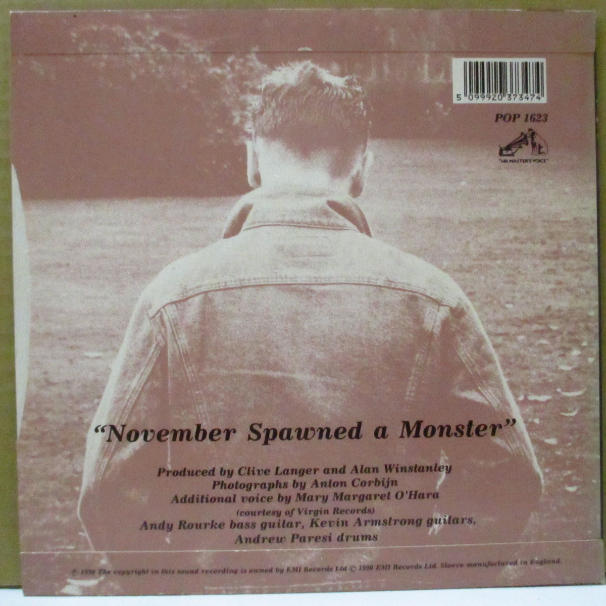 MORRISSEY (モリッシー)  - November Spawned A Monster (UK オリジナル 7"+PS)