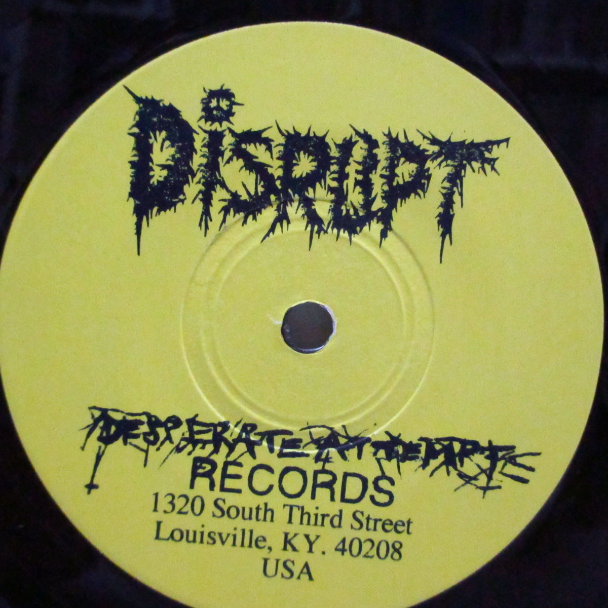 DISRUPT / DISDAIN (ディスラプト / ディスデイン)  - Split (US Orig.7")