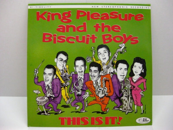 KING PLEASURE & THE BISCUIT BOYS - This Is It! (UK Orig.LP)