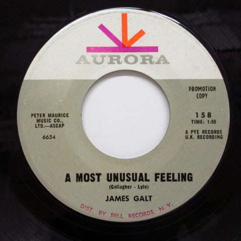 JAMES GALT - A Most Unusual Feeling (Promo)