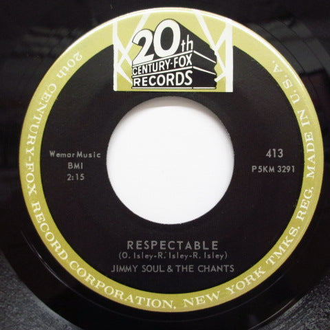 JIMMY SOUL & THE CHANTS - Respectable (Orig)