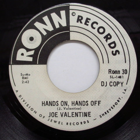 JOE VALENTINE - Hands On, Hands Off (Promo)