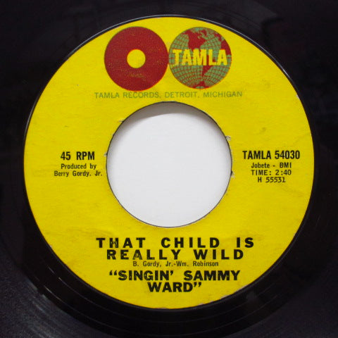 SAMMY WARD(SINGIN＇ SAMMY WARD) - That Child Is Really Wild