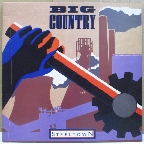 BIG COUNTRY - Steeltown (UK Orig.LP/GS)