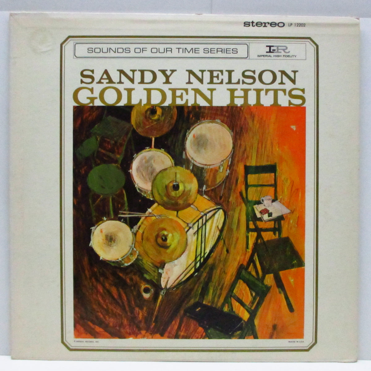 SANDY NELSON (サンディ・ネルソン)  - Golden Hits (US '62 Reissue Stereo LP)