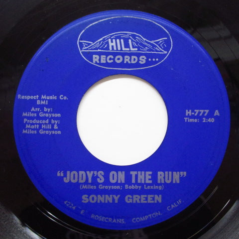 SONNY GREEN - Jody's On The Run (Hill-777)